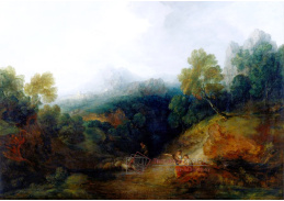 KO VI-388 Thomas Gainsborough - Krajina se stádem ovcí