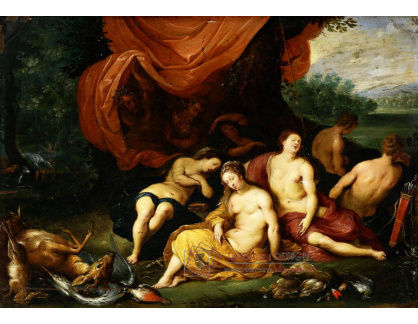 BRG-12 Jan Brueghel a Hendrick van Balen - Diana a její nymfy po lovu