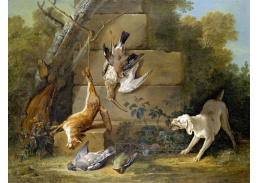 SO XIV-340 Jean-Baptiste Oudry - Pes hlídající úlovek