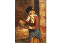 KO II-439 Moritz Stifter - Květinářka