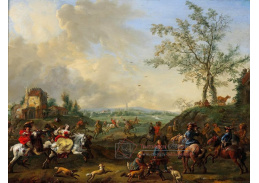 A-7011 Jan Frans van Bredael - Šlechta na lovu