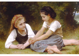 R15-165 Adolph William Bouguereau - Sběračky ořechů