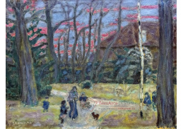 A-3732 Pierre Bonnard - Štědrý večer