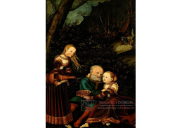 VlCR-127 Lucas Cranach - Lot a jeho dcery