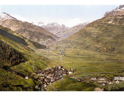 Fotochrom VF 28 Andermatt, Švýcarsko