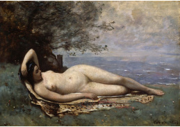 DDSO-2175 Jean-Baptiste Camille Corot - Bacchante u moře