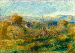 D-9654 Pierre-Auguste Renoir - Krajina s vesnici v údolí