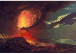 SO VI-325 Joseph Wright - Erupce Vesuvu