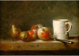 A-2297 Jean-Baptiste-Siméon Chardin - Zátiší s bílým hrnkem