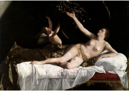 D-7495 Orazio Gentileschi - Danae