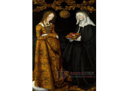 VlCR-143 Lucas Cranach - Svatá Christina a Ottilia