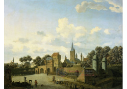 VH303 Jan van der Heyden - Kostel svatého Severina