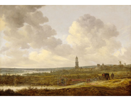 D-7330 Jan van Goyen - Pohled na Rhenen