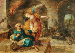 D-8789 Frans Francken - Osvobození svatého Petra