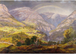 DDSO-3791 Johan Christian Claussen Dahl – Pohled na Stalheim