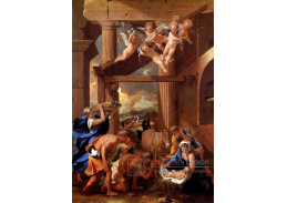 VF310 Nicolas Poussin - Klanění pastýřů