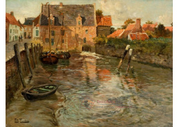 A-6913 Frits Thaulow - Nízká voda