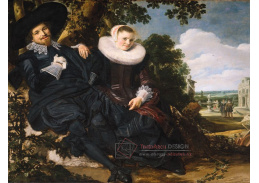 SO IV-43 Frans Hals - Portrét manželů Isaaca Massa a Beatrix van der Laen