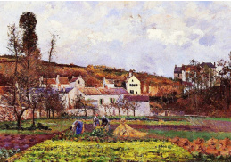 VCP-151 Camille Pissarro - Kuchyňská zahrada v Pontoise