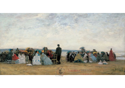 SO XI-420 Eugene Boudin - Pláž v Trouville