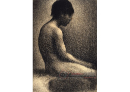 SO XVII-258 Georges Pierre Seurat - Sedící akt