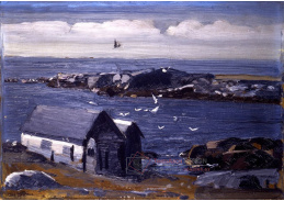 KO I-278 George Wesley Bellows - Rackové v Monhegan