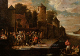 A-2020 David Teniers - Rybáři v přístavu