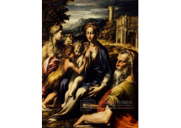 DDSO-2950 Parmigianino - Madonna se svatým Zachariášem