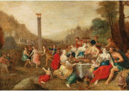 D-8791 Frans Francken - Tanec kolem zlatého telete