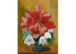 A-8217 Moise Kisling - Váza s tulipány