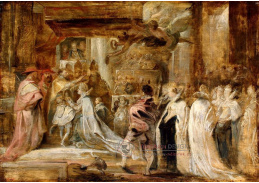 VRU158 Peter Paul Rubens - Korunovace Marie de Medici