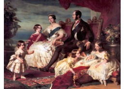 SO IV-501 Franz Xavier Winterhalter - Královna Viktorie a princ Albert se svými pěti dětmi