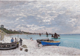 D-7084 Claude Monet - Pláž na Sainte-Adresse