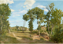 D-7354 Jean-Frédéric Bazille - Krajina u řeky Lez