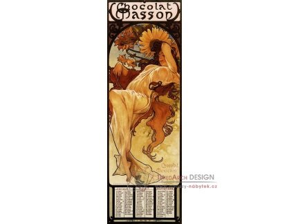 VAM115 Alfons Mucha - Chocolat Masson, Summer