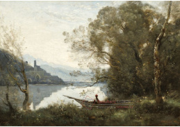 D-7352 Jean-Baptiste-Camille Corot - Zakotvený člun