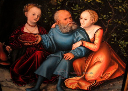 VlCR-183 Lucas Cranach - Lot a jeho dcery