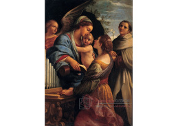 KO II-322 Lorenzo Garbieri - Madonna s dítětem, svatá Cecilie a svatý Albert