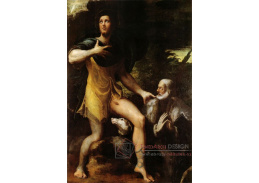 SO VII-231 Parmigianino - Svatý Rocco a dárce