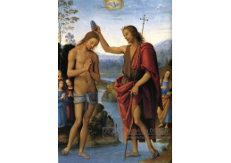 VSO163 Pietro Perugino - Kristův křest