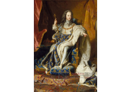 SO VII-187 Hyacinthe Rigaud - Portrét Ludvíka XIV