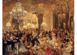 VSO 317 Adolph Menzel - Večeře na plese