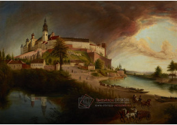 A-4242 Jan Nepomucen Głowacki - Pohled na Wawel