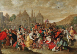 DDSO-5050 Hieronymus Francken a Frans Francken - Odjezd Izraelitů z Egypta