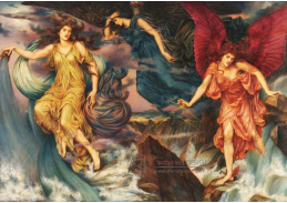 A-4053 Evelyn de Morgan - Bouřkové duchy