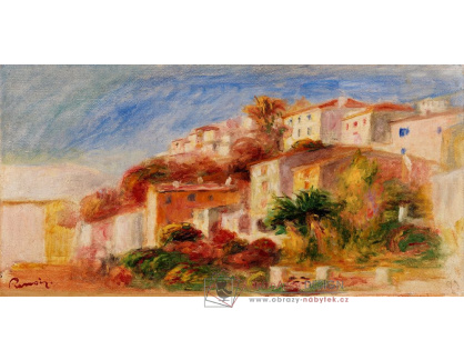 D-6883 Pierre-Auguste Renoir - Pohled ze zahrady pošty v Cagnes