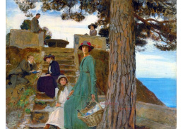 VANG211 George Spencer Watson - Piknik v Portofino