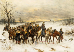 D-9556 Ludwig Gedlek - Návrat z Moskvy roku 1812