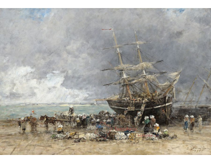 D-7161 Eugene Boudin - Návrat Terre-Neuvier