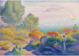 D-7260 Henri Edmond Cross - Dvě ženy na pobřeží